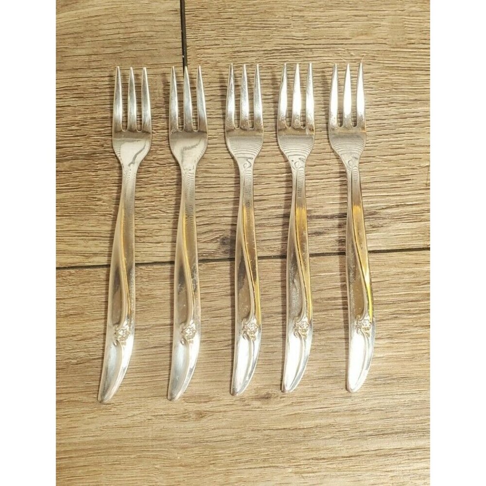 Lot‎ 5 Rogers Bro Caprice Seafood Forks